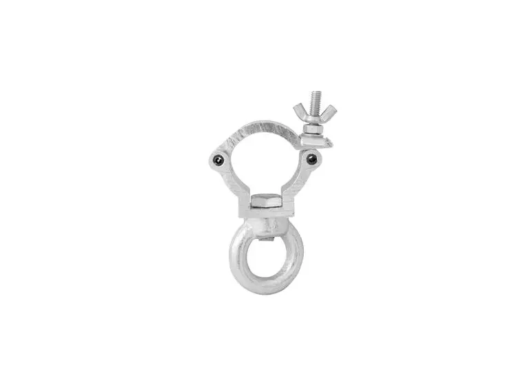 EUROLITE DEC-30E Eye ring coupler, silver for 35mm tube 